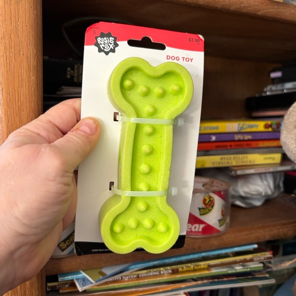 NIP Bark Supply Co. Paw Print Pet Lick Mat Suction Cups & Rosie & Rex Dog Toy S - Picture 15 of 16